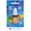 Barwnik spożywczy w płynie BRĄZOWY 20ml - Food Colours